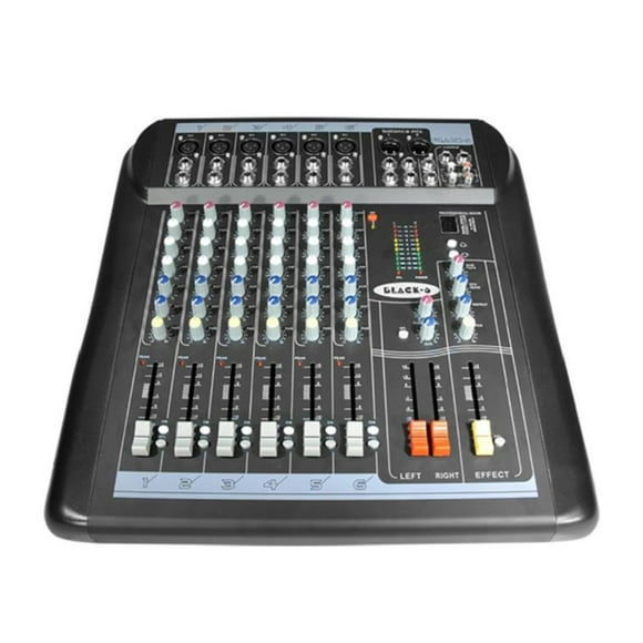Mixer Análogo 6 canales American Pro Black 6