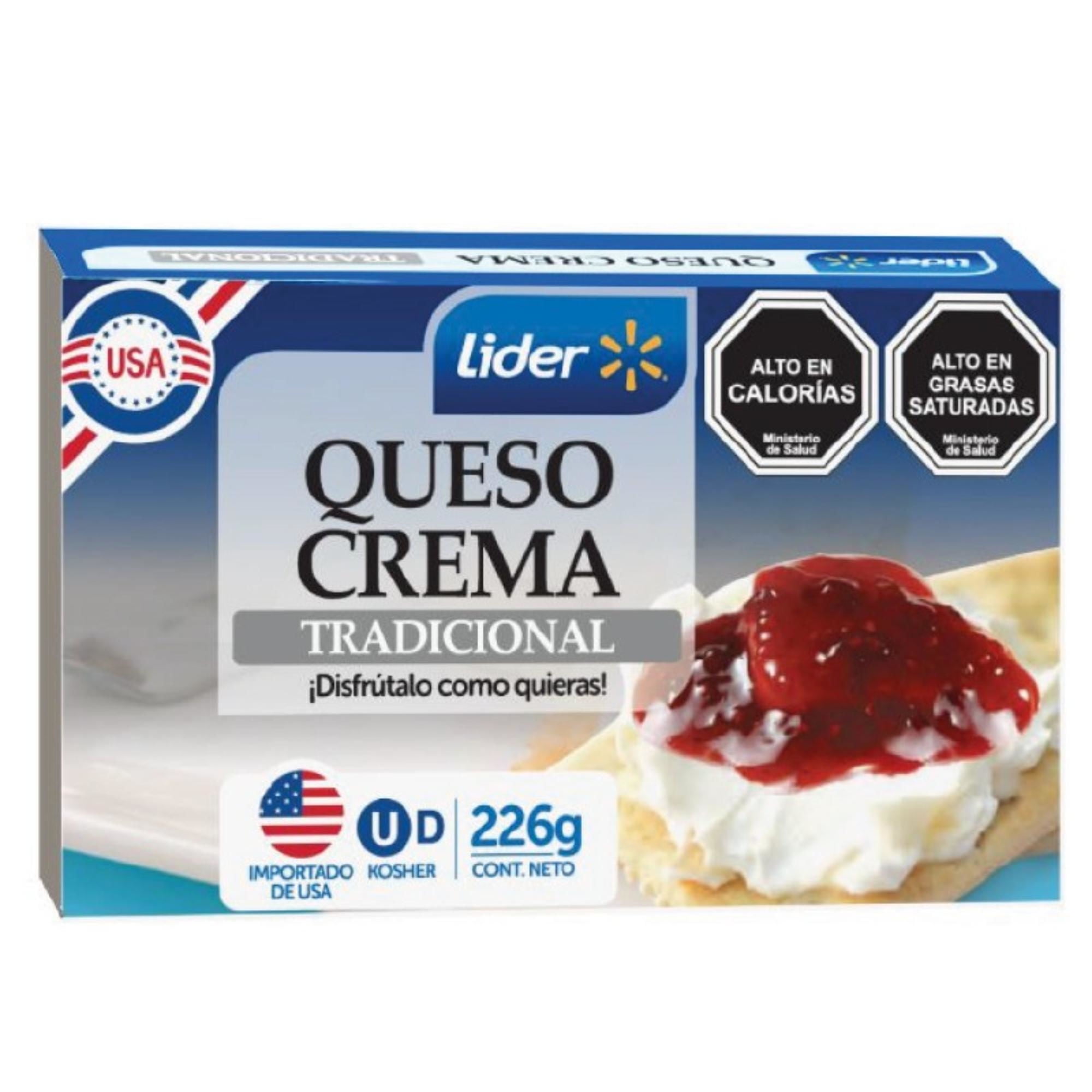 Queso Crema Untable 226 g Lider