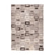 thumbnail image 1 of Alfombra Natural Leather Design 160x230 6883 Silv, 1 of 4