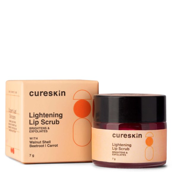 Exfoliante Labial Aclarador Cureskin con Cáscara de Nuez 7 g