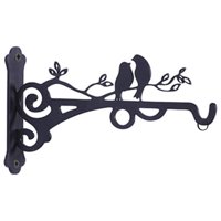 Ioensy - Soporte Colgante Para Plantas, Gancho De Pared De Hierro Para Linternas, Decoración Interior Y Exterior