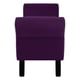 thumbnail image 3 of Banqueta Baul Lua 2c Felpa 20 Morado, 3 of 6