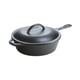 thumbnail image 2 of Hierro fundido presazonado Deep Skillet Lodge de 3 cuartos de galón con tapa, 2 of 2