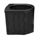 thumbnail image 5 of Inodoro Plegable Asiento De Inodoro Taza De Inodoro Olla De Cámara Suministros Para Exteriores Negro, 5 of 5