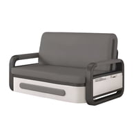 Mueble Market - Futón Steel Negro Marengo