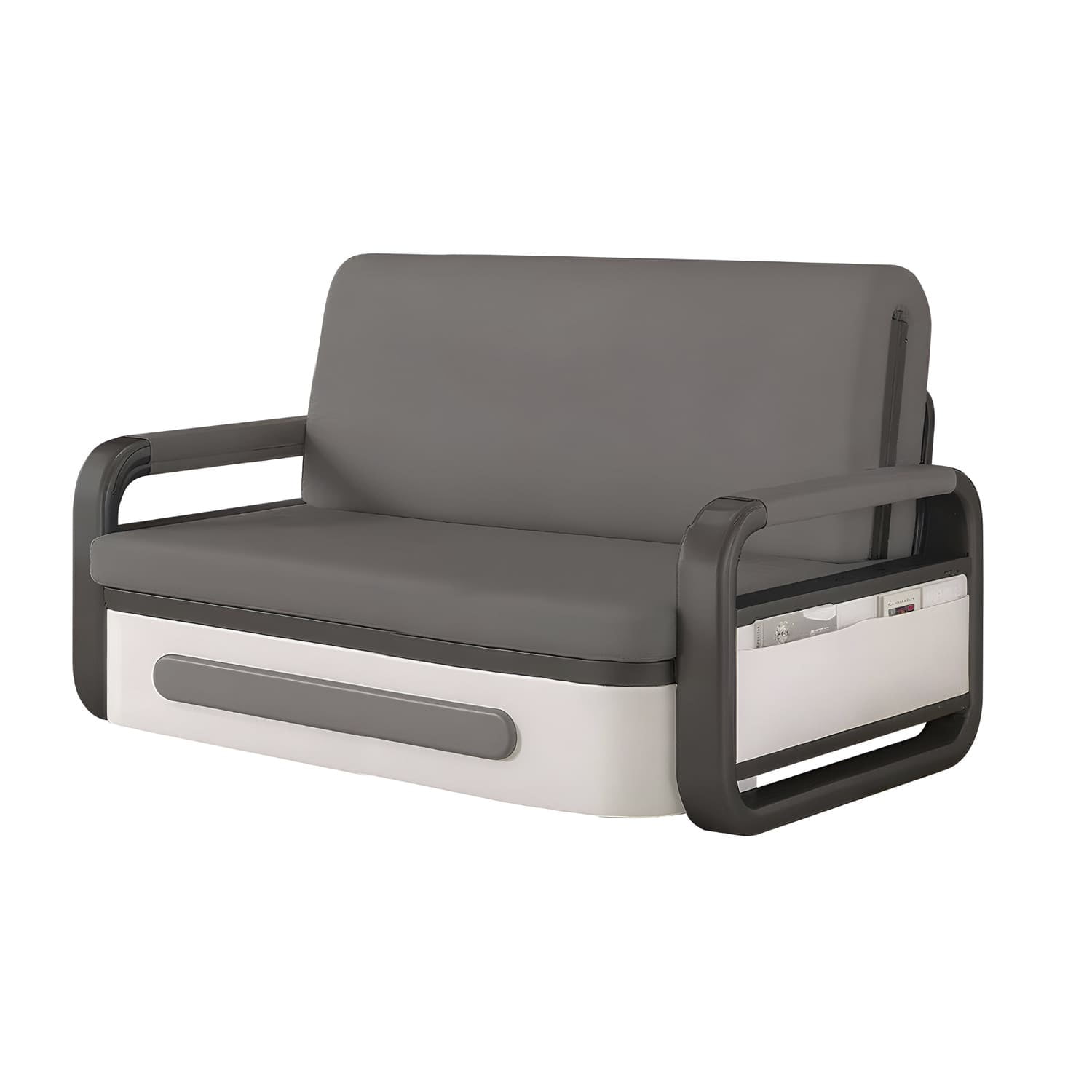 Mueble Market - Futón Steel Negro Marengo