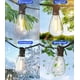 thumbnail image 5 of Guirnalda de luces LED Luckystyle para exteriores, 120 pies, 32 bombillas, 2700 K, 5 of 7