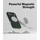 thumbnail image 5 of Funda Ringke Onyx compatible con iPhone 16 con MagSafe, color verde oscuro, 5 of 9
