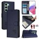 thumbnail image 1 of Funda tipo cartera FOXDOCK para infinix Hot 50 4G con soporte, ranuras, RFID, diseño de gato, 1 of 5