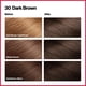 thumbnail image 2 of Tinte para el cabello Revlon Colorsilk Beautiful Color 30 Castaño oscuro, 2 of 3