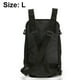 thumbnail image 2 of Mochila transportadora para mascotas, ajustable, frontal, para gatos y perros, bolsa de viaje, con patas hacia afuera, fácil de ajustar para viajes, senderismo, camping, para perros pequeños, medianos, 2 of 7