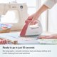 thumbnail image 3 of Plancha de vapor Panasonic NI-QL300R Compact Lightweight Red, 3 of 9