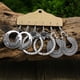 thumbnail image 1 of Gorgeous 3-Piece Earrings Set for Women - Retro Style, Antique Silver, Geometric Leaf Pendant, U-shaped Ear Hooks - Simple & Versatile!, 1 of 5