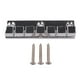 thumbnail image 1 of Cromo plateado 6 cuerdas stopbar cordal guitarra puente para guitarras eléctricas, 1 of 3