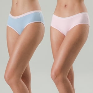 Flores - Pack X2 Pantaleta Algodon Logo 25287-229