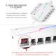 thumbnail image 3 of Hub de Ventiladores Thermalright ARGB/PWM X12 IR Blanco, 3 of 6