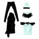 thumbnail image 3 of Figura De Mujer A Escala 1:6, Ropa De Moda Para Figuras De Acción Femeninas De 12 Pulgadas, Cuerpo Azul, 3 of 3