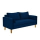 thumbnail image 2 of Sofa Sky 3c Felpa 04 Azul Marino, 2 of 5