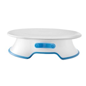 Magideal - Plato Giratorio Para Decoración De Pasteles, Soporte Que Gira Suavemente Y Estable, Soporte Giratorio Para Pastel, Mesa Giratoria Para Pintura Para Pa