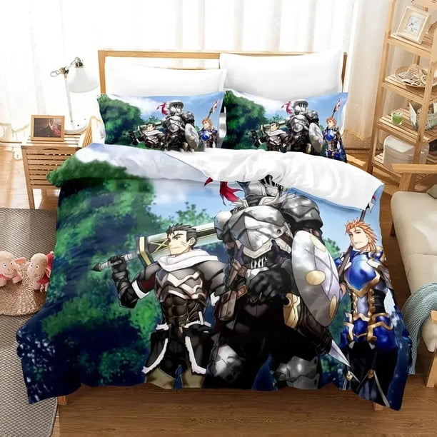Goblin Slayer Bedding Set Duvet Cover Bed Set Quilt Cover Pillowcase Comforter Size Boys Adult Bedding Set Bed Sheets