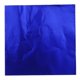 thumbnail image 1 of 100x Paquete De Caramelo De Chocolate Papel De Aluminio Aluminio Tinfoil Wrappers Royal Blue, 1 of 3