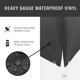 thumbnail image 3 of Funda impermeable para sofá de dos plazas Crosley Furniture para patio, 2 piezas, color negro, 3 of 8