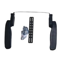 Magideal - Pasamanos Trasero Para Bicicleta Eléctrica Para Niños, Pasamanos Trasero Para Bicicleta Giratorio, Anticaídas, Práctico Pasamanos De Repuesto Para Niñ