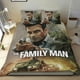 thumbnail image 1 of El Hombre de Familia Conjunto de sábanas temático, trío de piezas, cómodo y amigable con la piel, diseño único, regalo de decoración para el hogar para familiares, amigos y fans, 90 cm * 190 cm, 1 of 6
