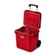 thumbnail image 2 of Cooler YETI Roadie de 48 ruedas con mango retráctil, color rojo, 2 of 3