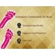 thumbnail image 4 of Almohadillas desechables para bronceado en aerosol para pies, 25 pares (50 pies), 4 of 9