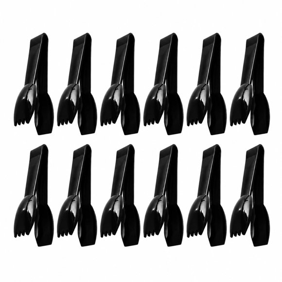 Pinzas de Utilidad New Star Foodservice 15 cm Negro Paquete de 12