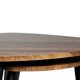 thumbnail image 4 of Mesa Benzara Clovia, juego de 2 unidades triangulares de madera y metal, 4 of 6