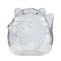 Magideal - De Transparente, Caja De Ahorro De Dinero, Adornos Decorativos, Artesanías De Vidrio Para Niños, Regalo De Fiesta Para Niños