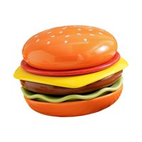 Magideal - Juego De Platos Y Cuencos Apilables Para Hamburguesas, De Cerámica, Ahorradores De Espacio, Creativos, Reutilizables, Decorativos, Para Inauguración