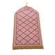 thumbnail image 1 of Alfombra De Oración De Franela, Felpudo, Alfombrilla De Suelo Para Regalo De Ramadán Eid, Rosa, Grande, 1 of 5