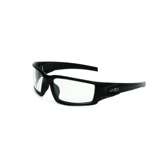 Gafas de seguridad Uvex Hypershock S2940HS con marco negro y lente transparente