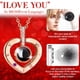 thumbnail image 3 of Set de collares HEGUD con I Love You de rosas auténticas preservadas, 3 of 7