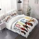thumbnail image 1 of Spice Girls Themed 3pcs Printed Duvet Cover Set with Pillowcases Bedding and Decor Cozy Bedding, 1 of 1