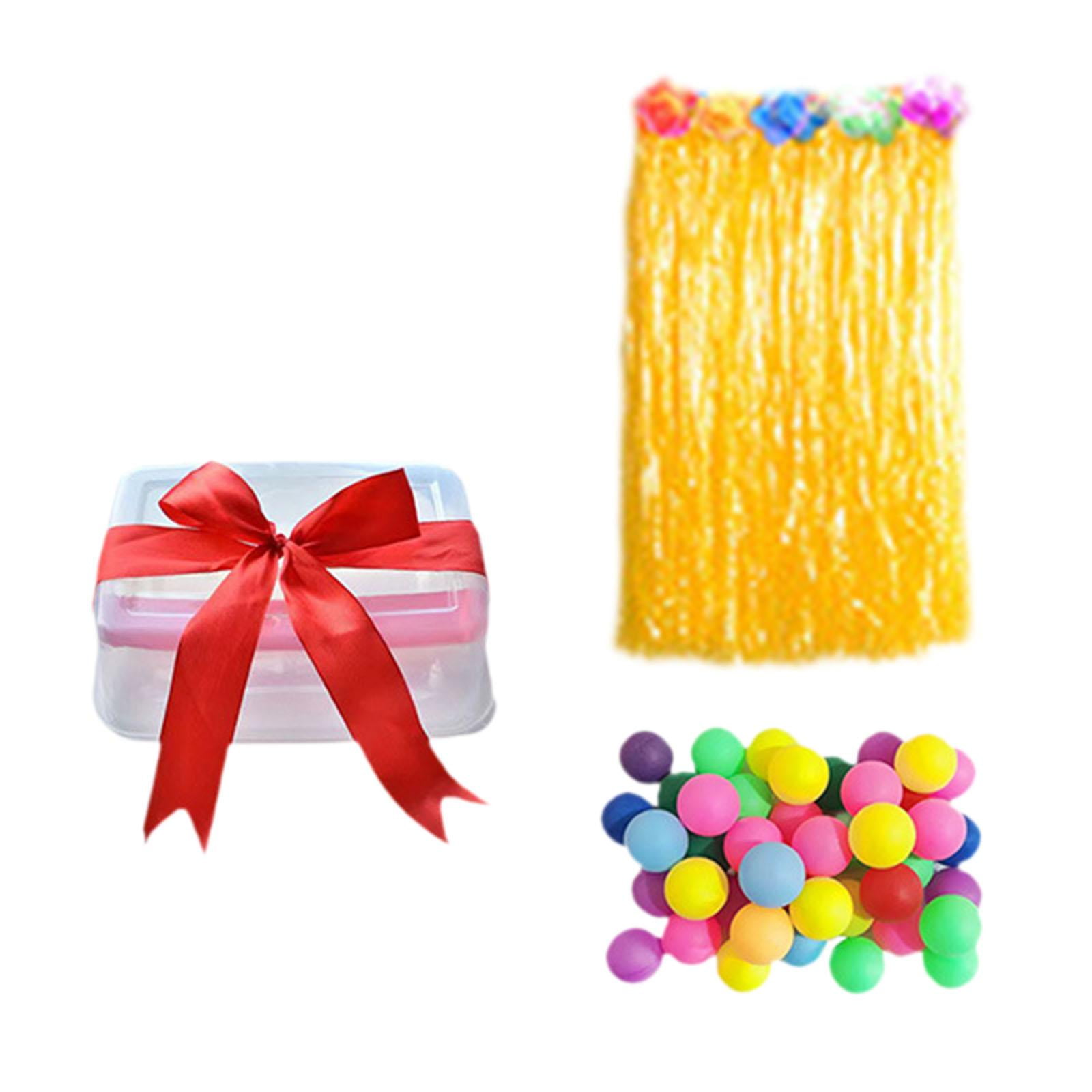 Bothyi - Juego De Pelota Agitadora Con 30 Bolas Para Recuerdo De Fiesta, Playa, Niños Y Niñas Con Falda