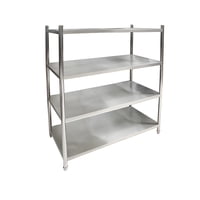 Imas - Estantería Acero Inox Lisa 90X60X155 Cm
