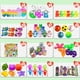 thumbnail image 2 of Surtido de juguetes Party Favors Beilunt, paquete de 117 para niños, 2 of 7
