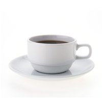 Imahe - Set De 6 Taza Café 100Cc Con Platillo Apilable. Línea Tower