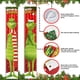 thumbnail image 3 of Letrero navideño de Grinch para puerta de patio, decoración de pancartas, suministros para decoración de interiores y exteriores, puerta delantera, sala de estar, cocina, pared, fiesta, 3 of 7