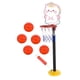 thumbnail image 1 of Juego De Aro De Baloncesto Para Niños, Red De Baloncesto Portátil Para Niños, Regalos, Práctica, Blanco, 1 of 4