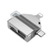 thumbnail image 1 of Lector Tarjetas Sd Para iPhone / iPad / Tipo C / Usb 7 En 1, 1 of 4