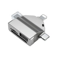 Eon - Lector Tarjetas Sd Para Iphone / Ipad / Tipo C / Usb 7 En 1