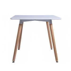 Klik Muebles - Mesa Cuadrada De Comedor Eames - Blanca