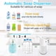 thumbnail image 4 of Dispensador automático de jabón espumoso de 4 velocidades, ajustable, recargable por USB, 400 ml, 4 of 6