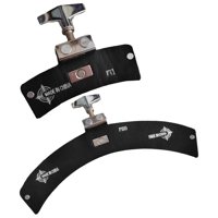 Bothyi - Amortiguadores De Tambor El Amortiguador De Tambor Para El Tambor Para Los Kits De Bombo De Instrumentos De Percusión Negro