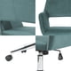 thumbnail image 5 of Silla Oficina Cromwell Terciopelo Aqua, 5 of 6